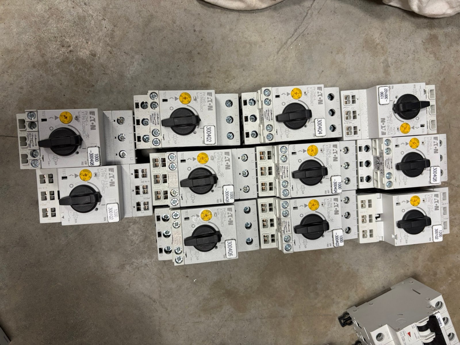 Eaton PKZM0 motorbeveiligingsschakelaar set, Ophalen of Verzenden, Zo goed als nieuw