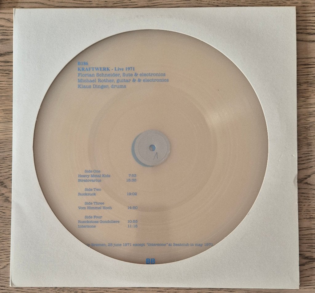 Kraftwerk – Live 1971 (Zeldzaam 2LP), Limited edition, Ophalen of Verzenden, 12 inch, LP