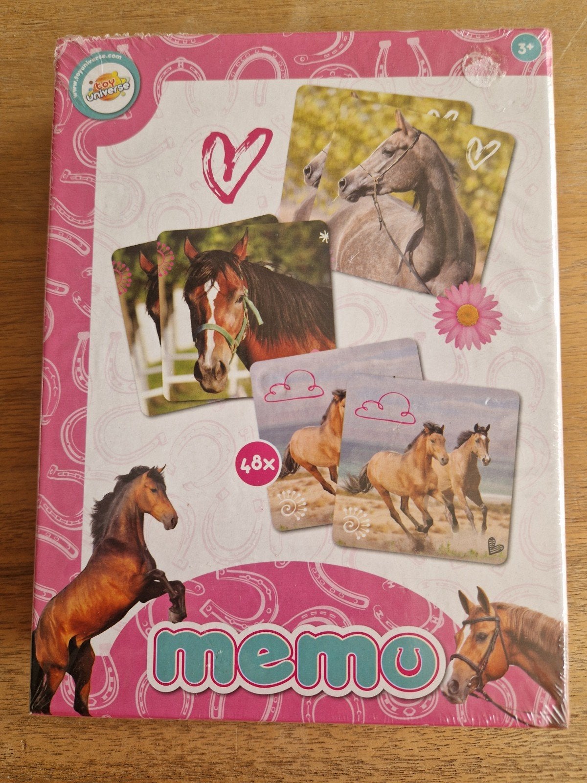 Nieuw Paarden Memo Spel - 48 Stukjes, Ophalen of Verzenden