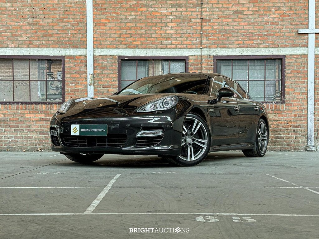 Porsche Panamera Turbo 4.8 V8 (bj 2009, automaat), Auto's, Porsche, Automaat, Gebruikt, 8 cilinders, 4 stoelen