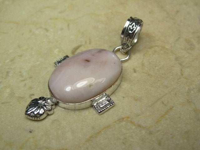 h . schitterende edelsteenhanger PINK OPAAL + gratis verzend, Overige voorstellingen, Verzenden, Nieuw, Steen of Mineraal