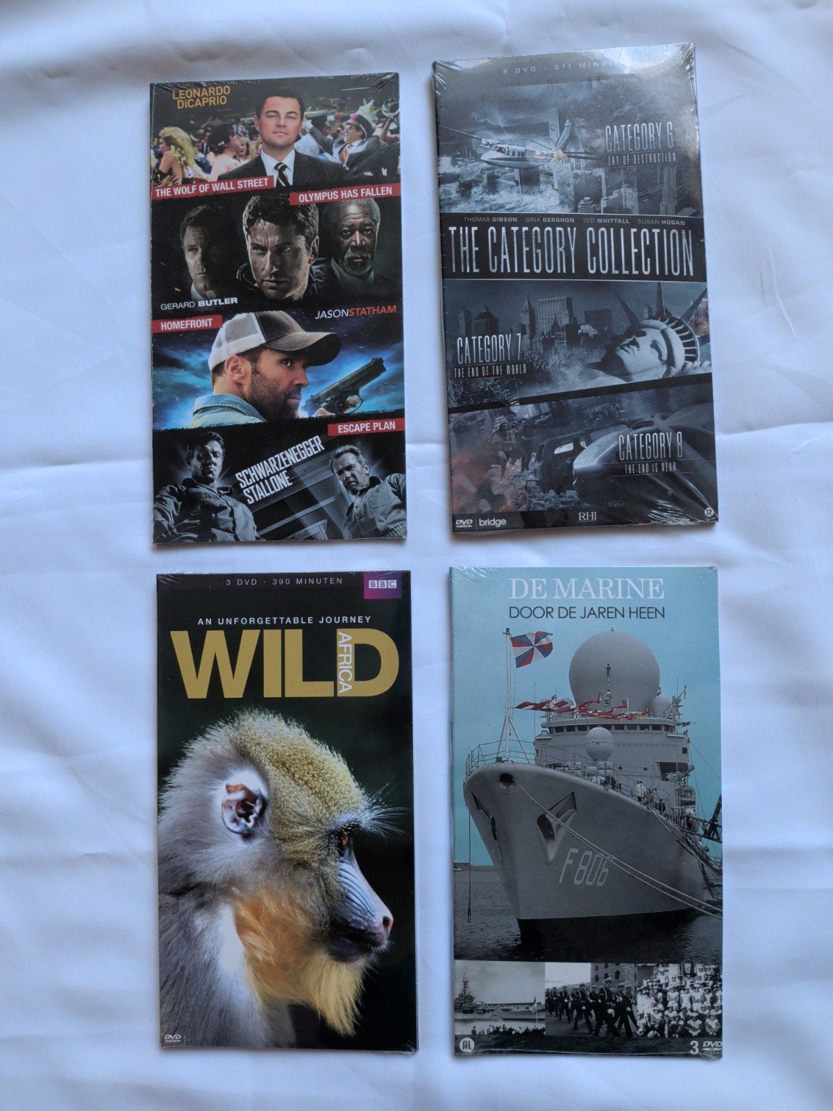 Diverse DVD Boxsets: Films, Documentaires & Marine Collectie, Vanaf 16 jaar, Nederlands, Ophalen of Verzenden, Nieuw in verpakking