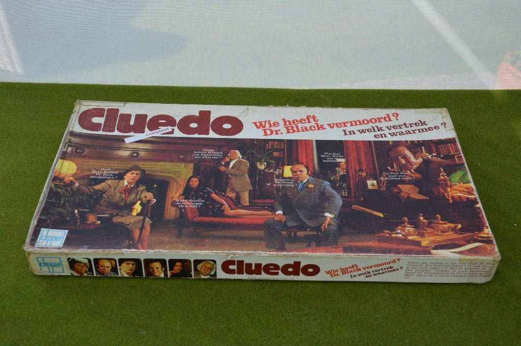 Vintage bordspel Cluedo Clipper jaren 70, spel voor amateurd, Vijf spelers of meer, Ophalen of Verzenden, Gebruikt, Clipper