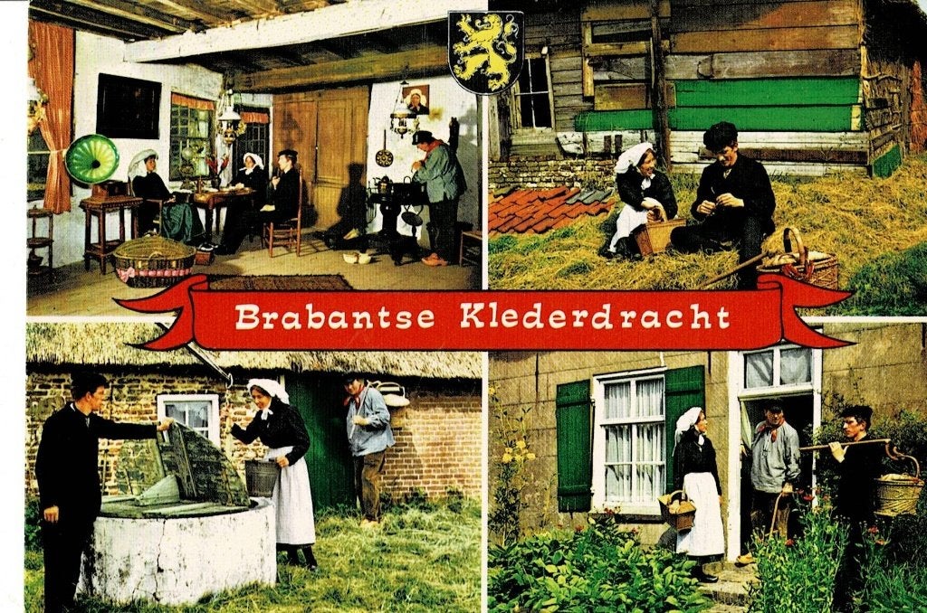 Klederdracht, Brabant, Ophalen of Verzenden, Voor 1920, Ongelopen, Noord-Brabant