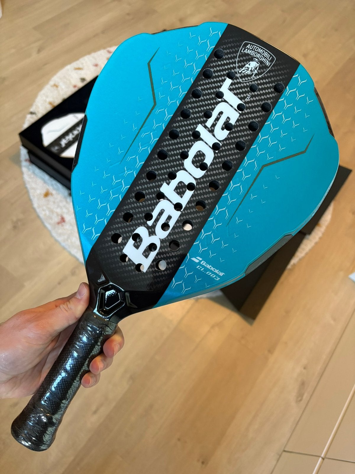Babolat x Lamborghini BL.003 Blauw / Blue Nieuw!, Ophalen of Verzenden, Nieuw, Padelracket