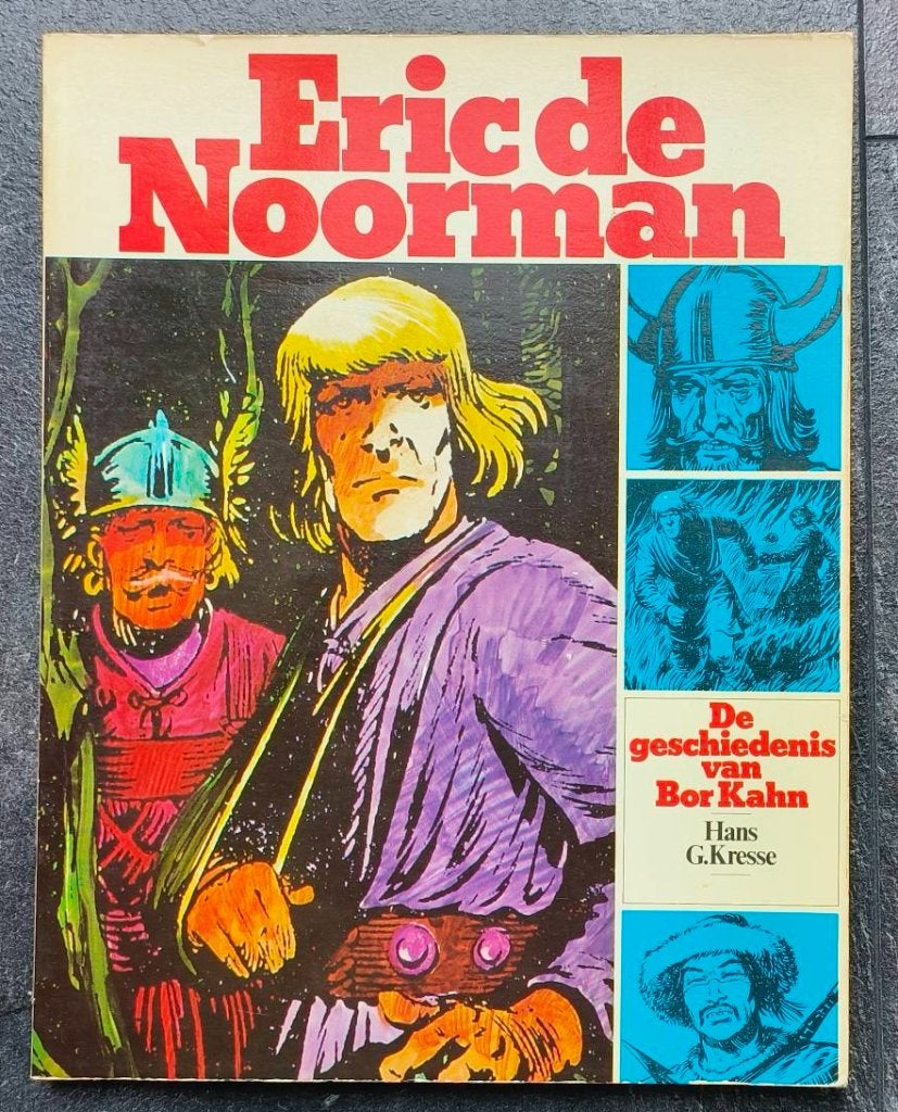 Erik De Noorman De Geschiedenis van Bor Kahn, Eén stripboek, Ophalen of Verzenden, Zo goed als nieuw, Hans Kresse