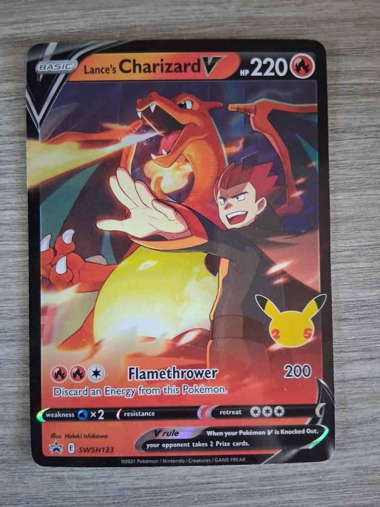 Pokemon Charizard, Ophalen, Zo goed als nieuw, Losse kaart