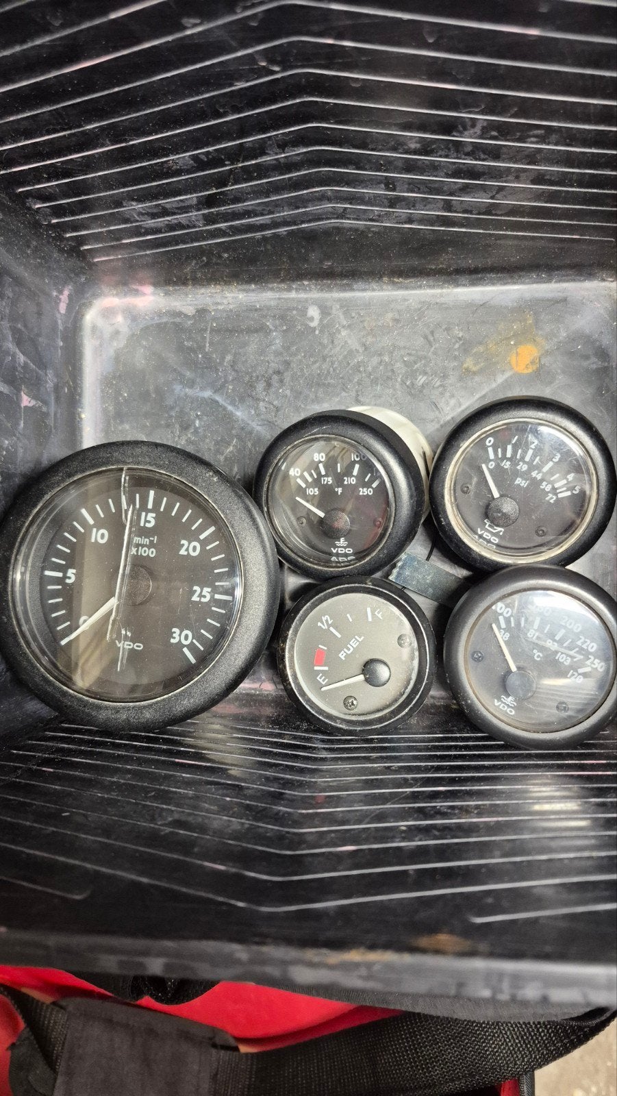diverse meters, Ophalen