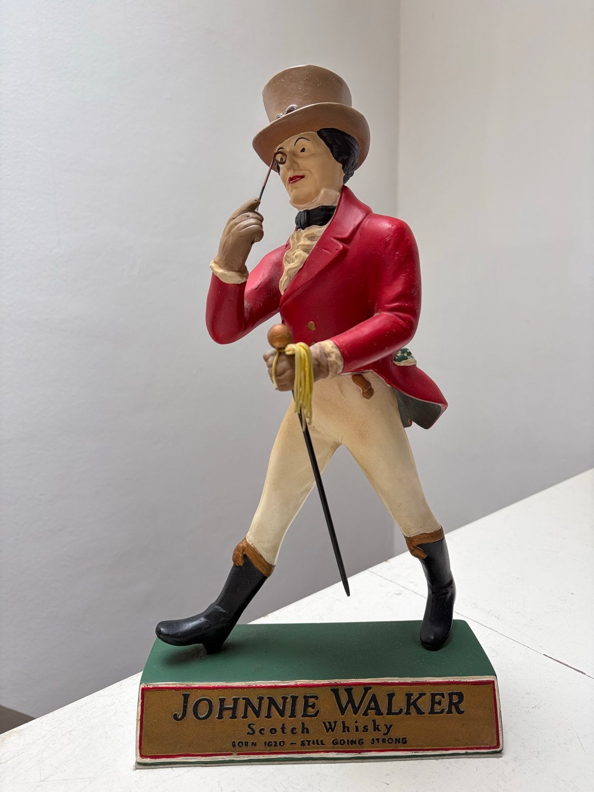 Johnnie Walker Scotch Whisky Reclamebeeld, Ophalen of Verzenden, Gebruikt, Mens
