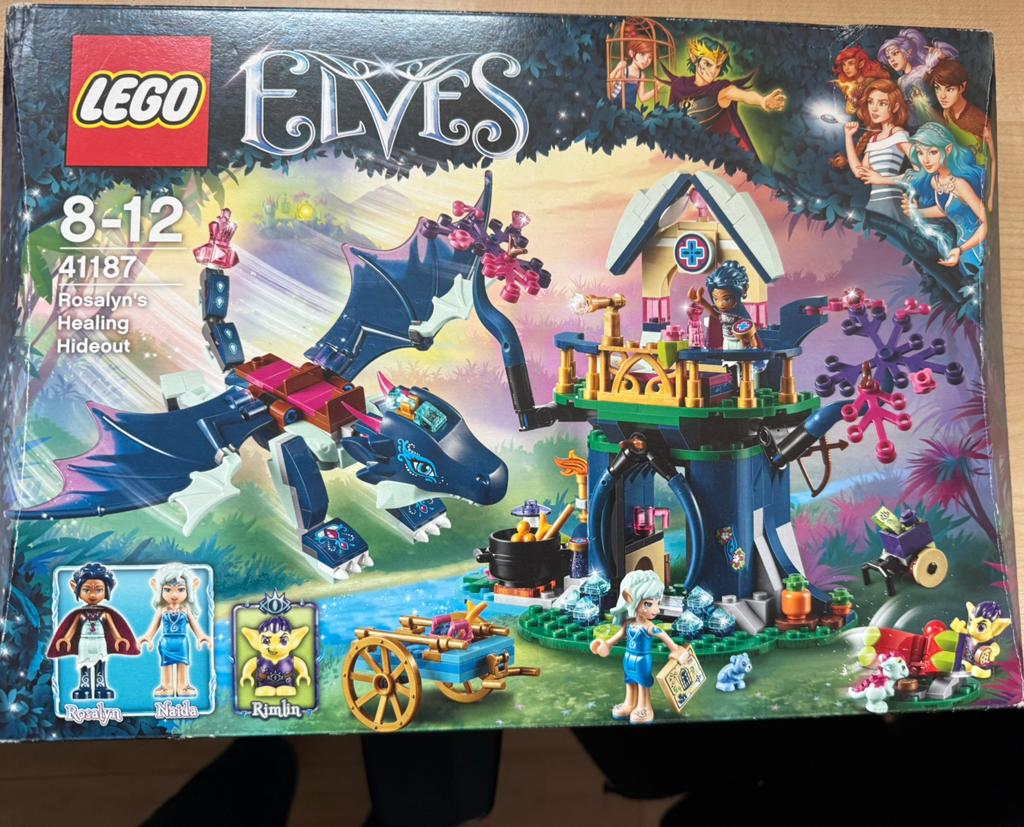 Lego Elves 41187 Rosalyn's Genezingsschuilplaats, Overige thema's, Lego, Nieuw, Ophalen of Verzenden
