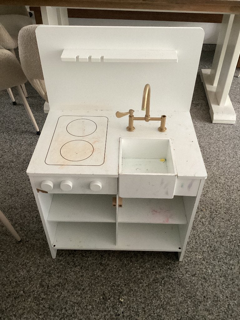 Speelkeuken, Kinderen en Baby's, Speelgoed | Speelkeukens, Ophalen, Gebruikt, Hout, Speelkeuken