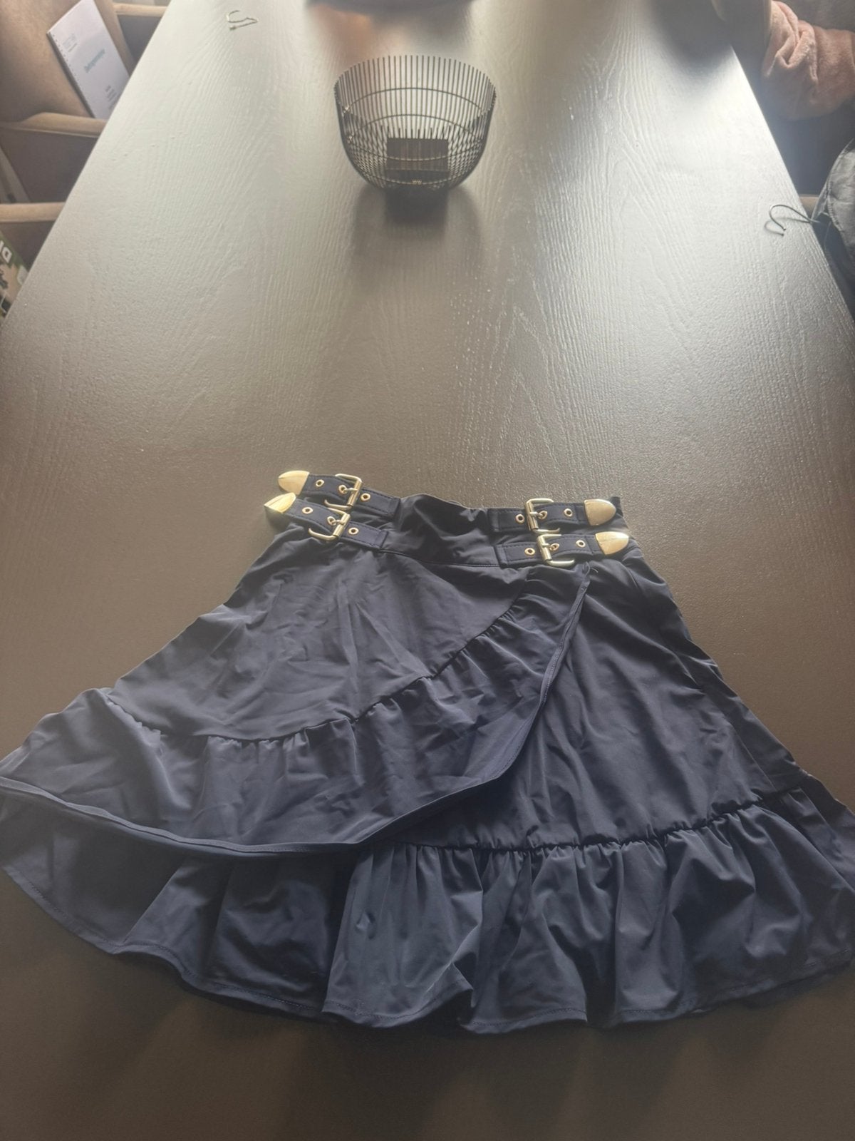 Nikkie rokje, Blauw, Ophalen of Verzenden, Zo goed als nieuw, Maat 34 (XS) of kleiner