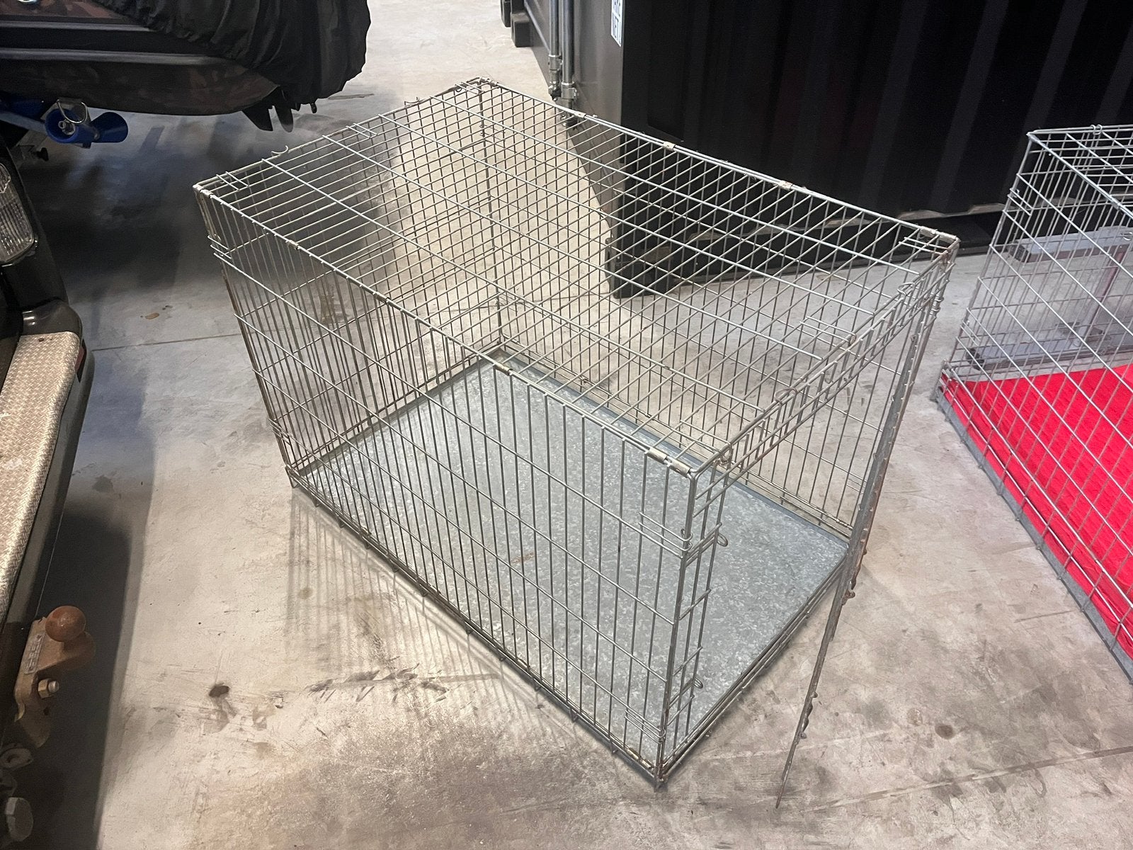 Hondenbench H-75cm x L-107cm x B-68cm, Dieren en Toebehoren, Hondenbenches, Ophalen, Gebruikt