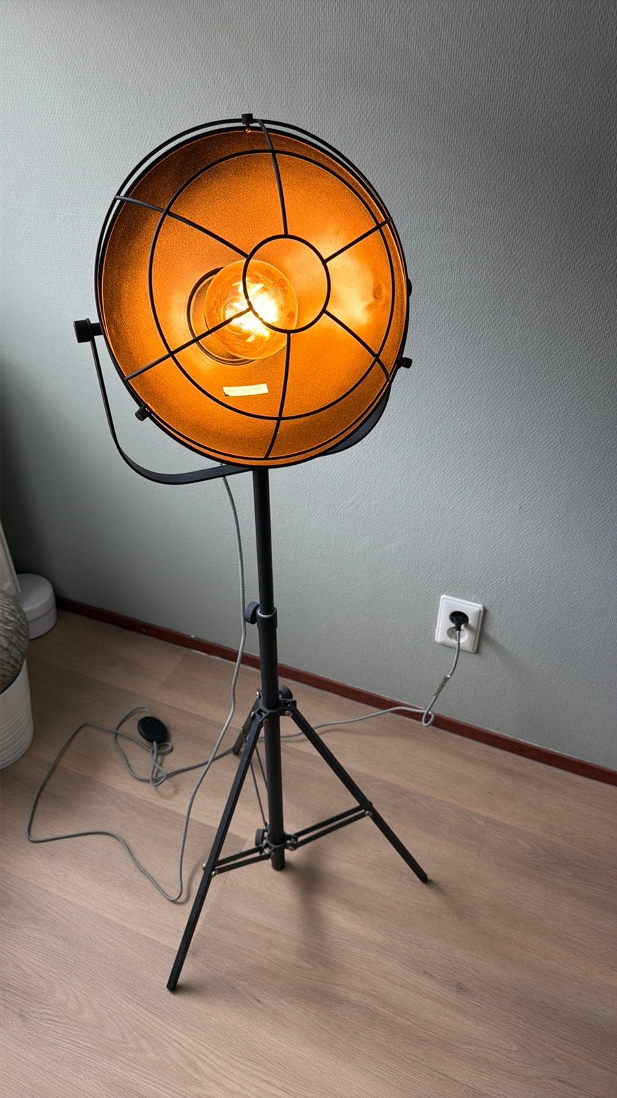Mooie staande lamp, Ophalen, Gebruikt