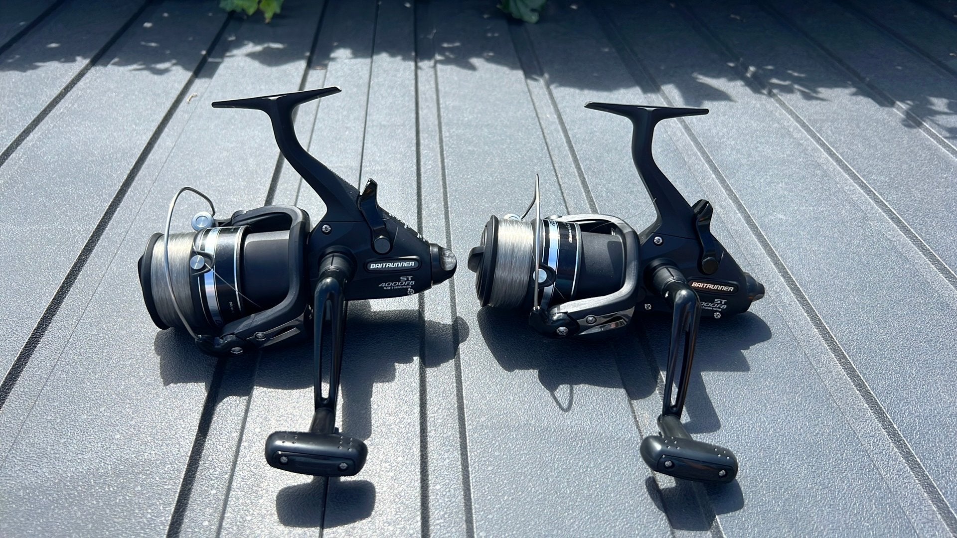 Shimano ST4000 FB baitrunners, Watersport en Boten, Ophalen of Verzenden, Nieuw, Molen