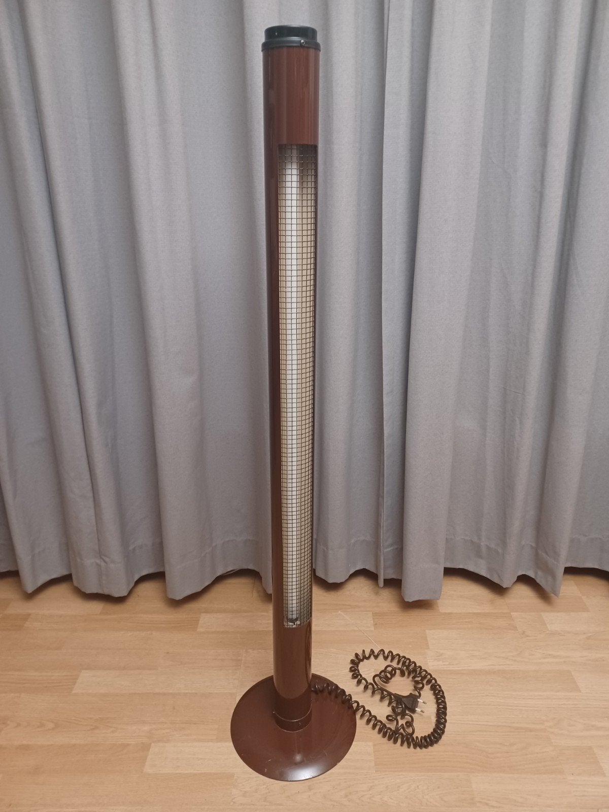 Vintage tube design vloerlamp, hoogte 131 cm, Gebruikt, Ophalen of Verzenden, Design, Design