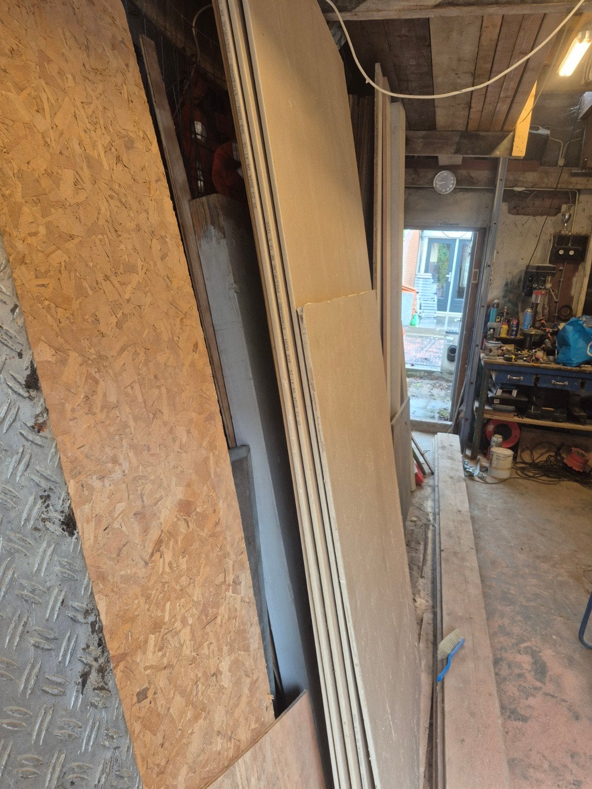 6 gipsplaten 240/120/12,5, Minder dan 25 mm, Nieuw, Ophalen of Verzenden, Minder dan 200 cm