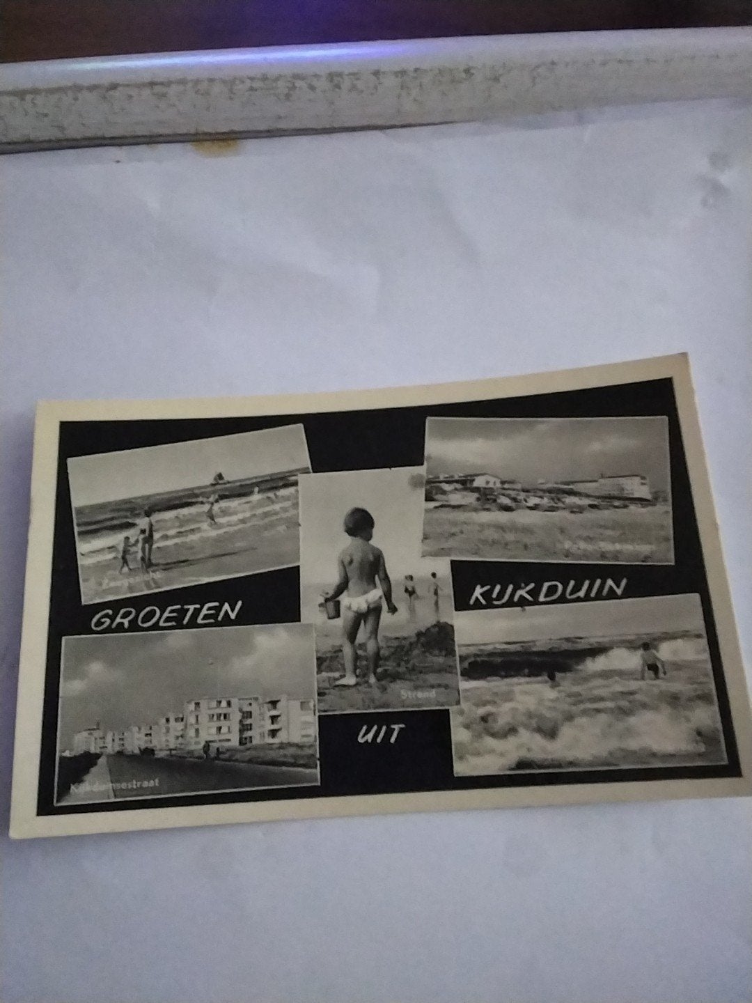 Oude ansichtkaart Groeten uit Kijkduin - 1964, Ophalen of Verzenden, 1940 tot 1960, Gelopen, Zuid-Holland