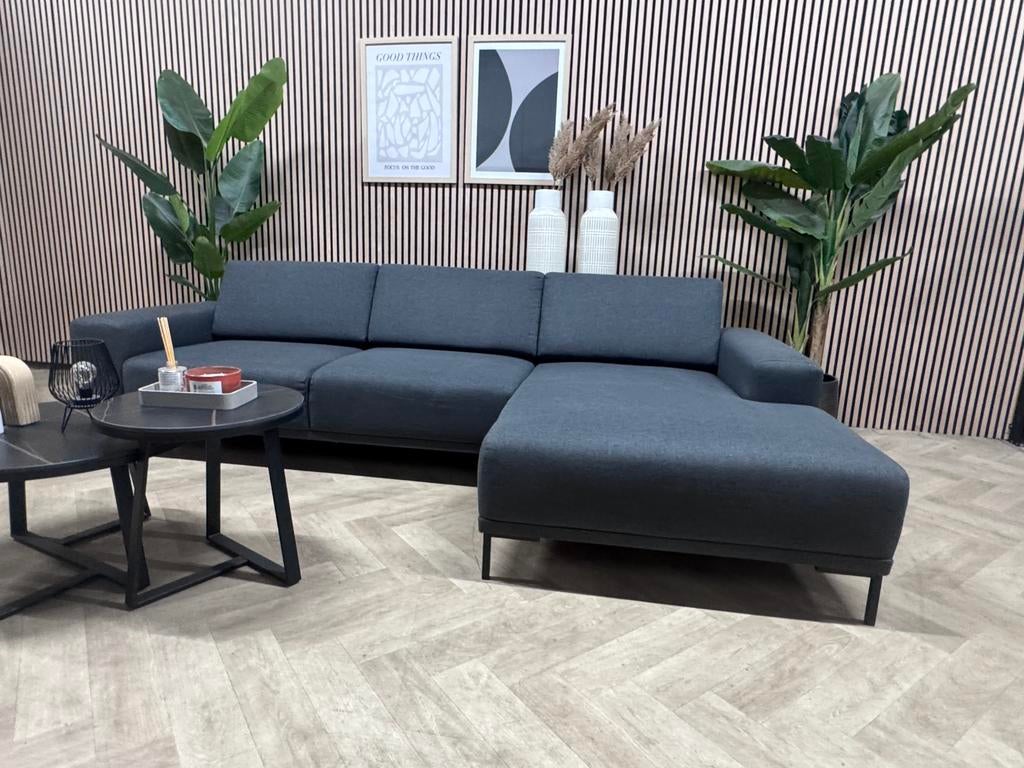 ZGAN Pronto Hoekbank - Donkergrijs - 290 x 155, Huis en Inrichting, Banken | Bankstellen, 250 tot 300 cm, -, Hoekbank, Ophalen of Verzenden