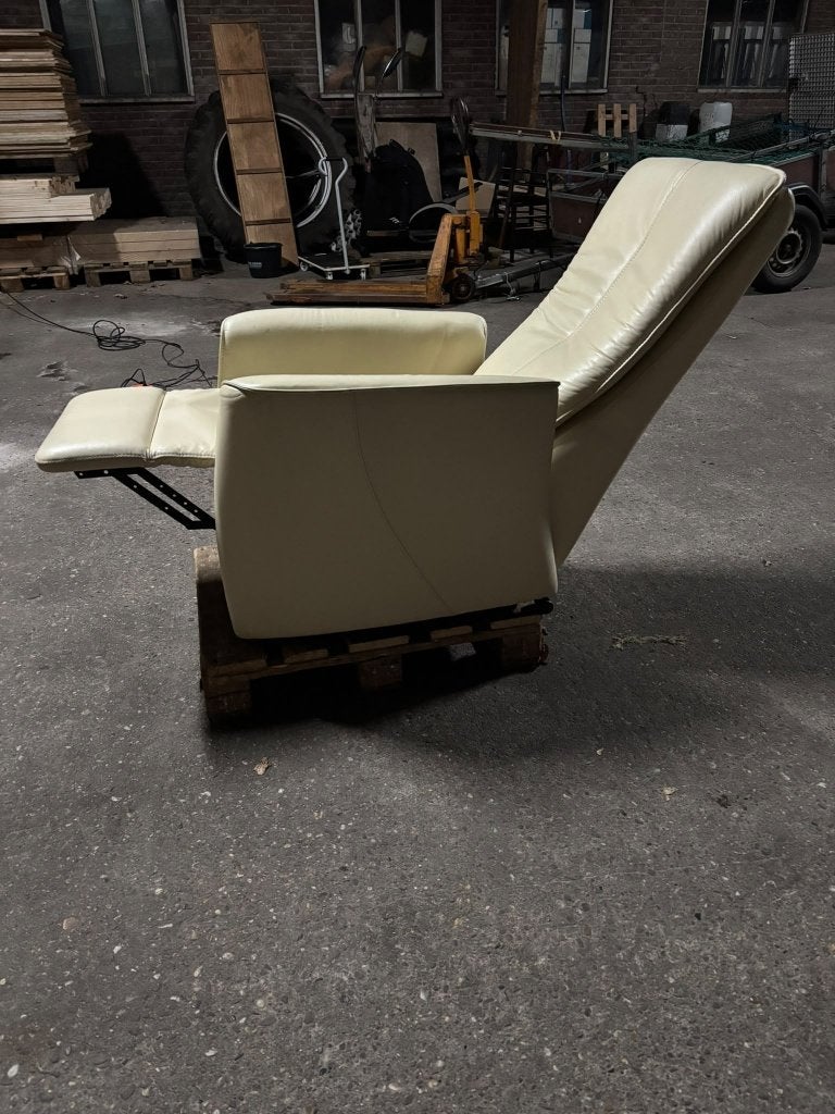 Relax/sta op stoel, Huis en Inrichting, Ophalen, Gebruikt, Minder dan 75 cm, Leer