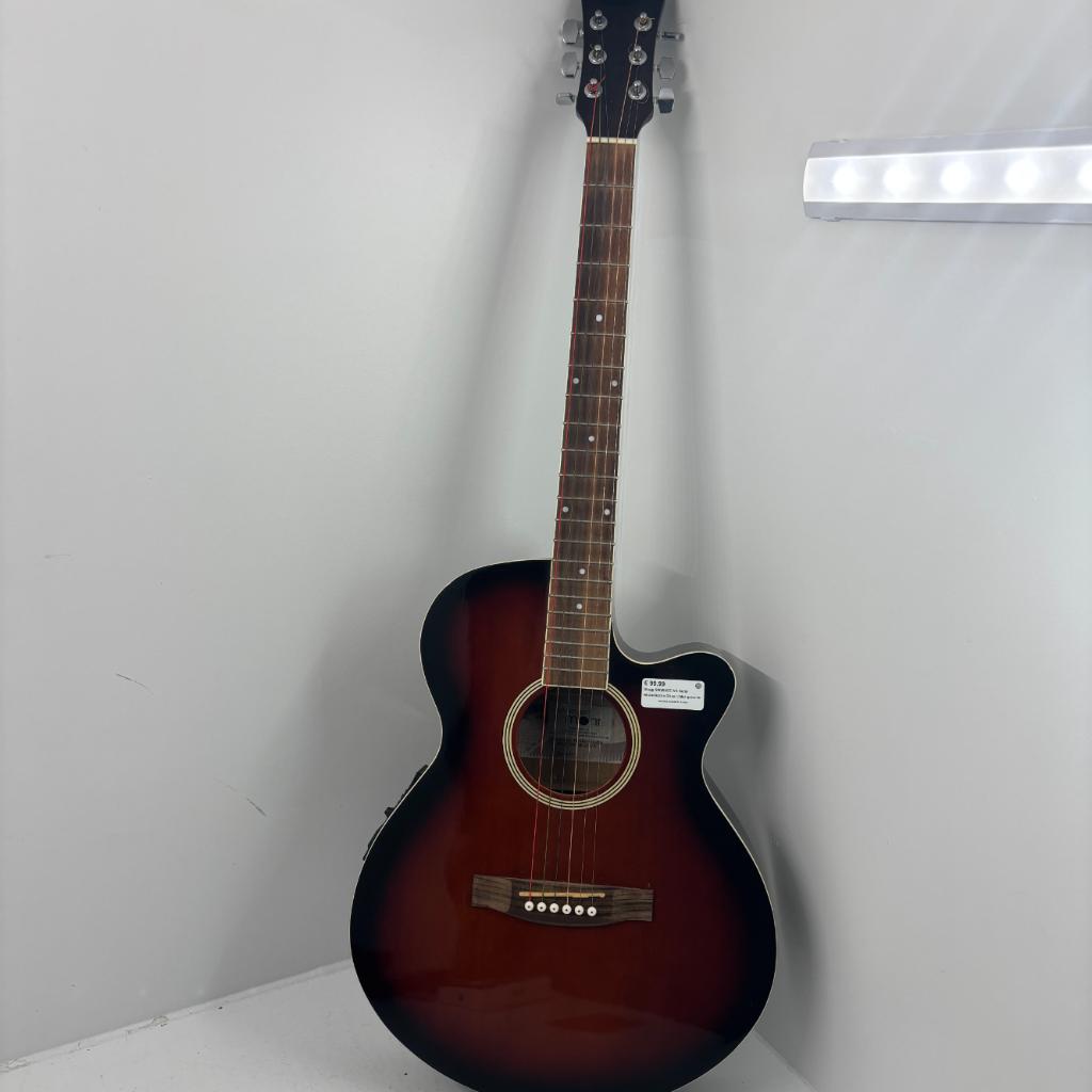 Stagg SW206CE-VS Semi Akoustische Gitaar | Met garantie, Ophalen, Gebruikt, Dordrecht@usedproducts.nl, Toulonselaan 72
