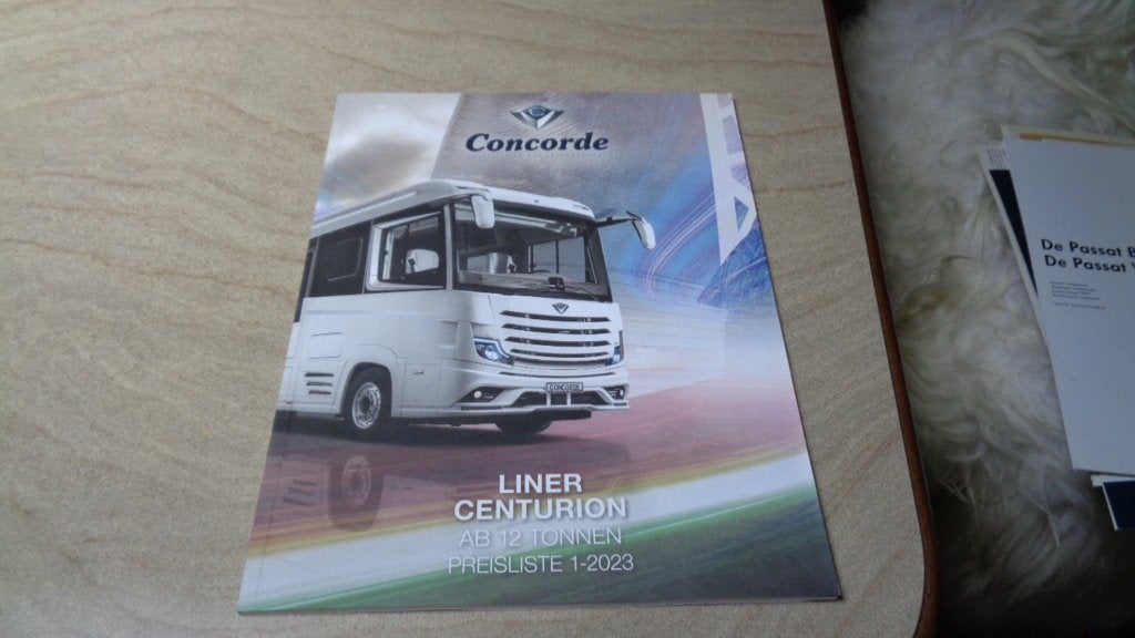 DIKKE Folder / Prijslijst CAMPER  ,  CONCORDE vanaf 12 TON, Boeken, Verzenden, Nieuw, Overige merken