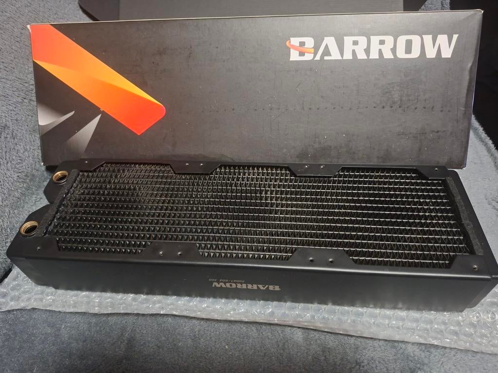 Pc waterkoeling Radiator Barrow Dabe1-60d 360mm 6cm, Computers en Software, Computerkoelers, Ophalen, Zo goed als nieuw, Waterkoeling