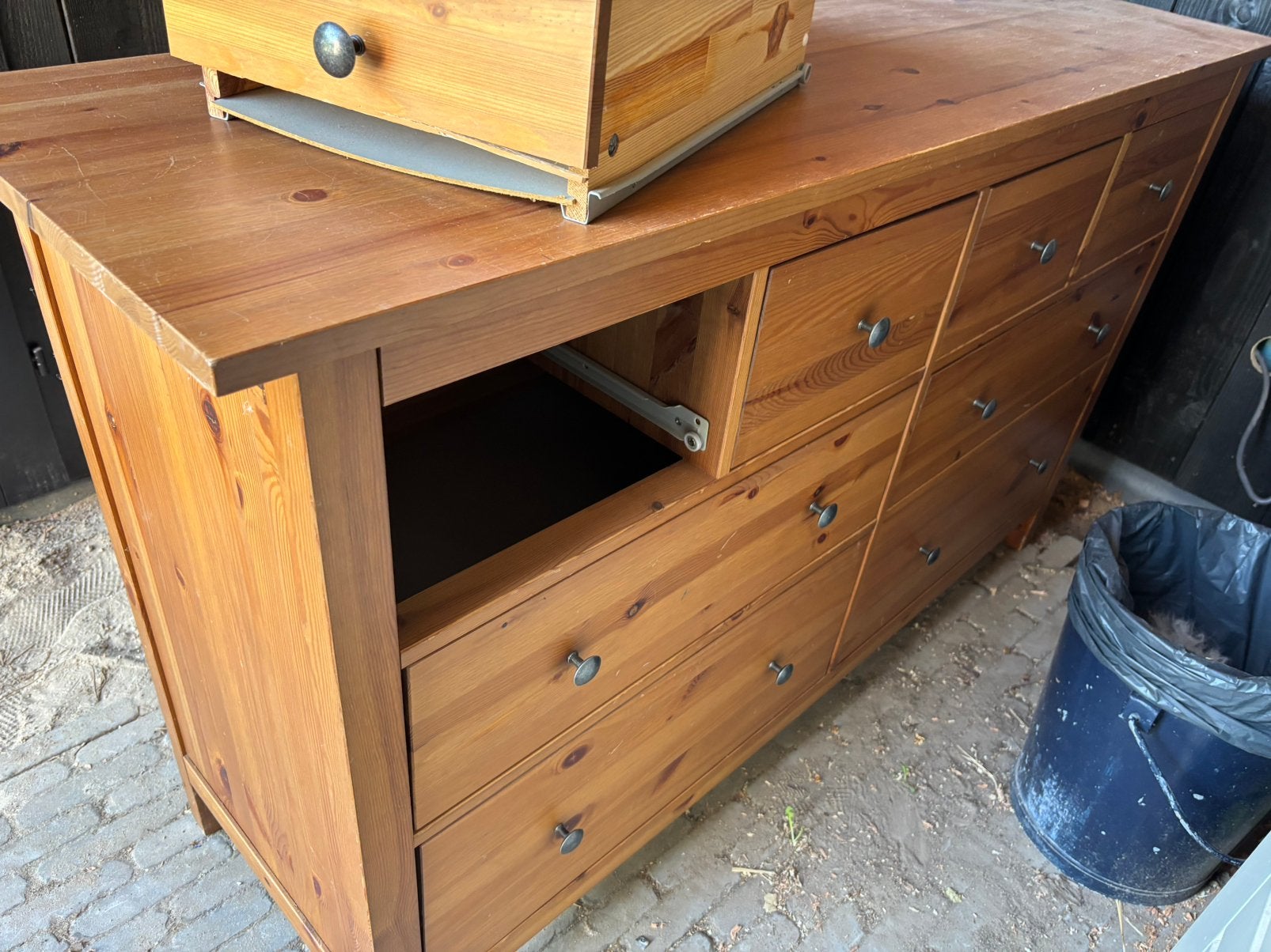 Ikea ladenkast Hemnes 8 laden, Ophalen, Gebruikt, 100 tot 150 cm, 150 tot 200 cm