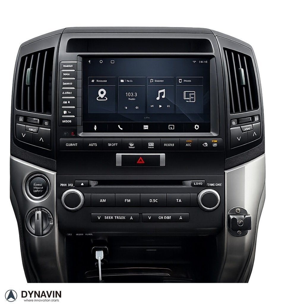 apple carplay toyota landcruiser 200 android 16 Dynavin usb