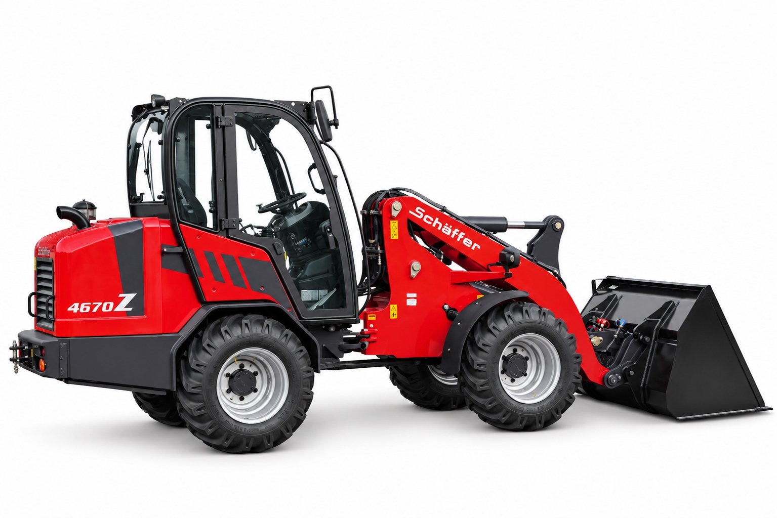 Te huur schaffer 4 ton shovel 4670, Ophalen, Wiellader of Shovel
