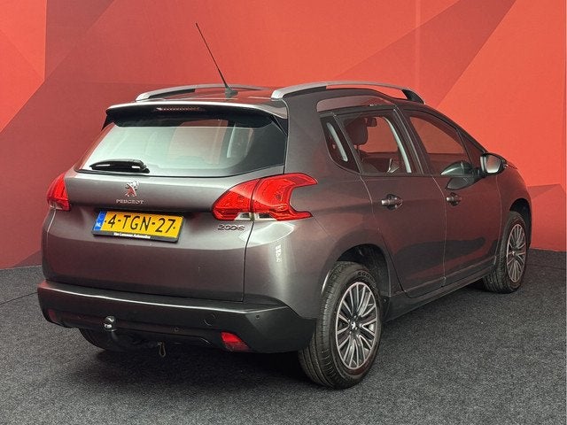Peugeot 2008 1.2 VTi Blue Lease, Auto's, Voorwielaandrijving, Euro 5, Zwart, 1199 cc