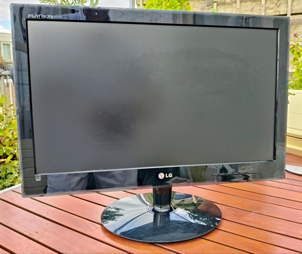 LG Flatron E2240S Monitor, Ophalen, Gebruikt, Full HD, VGA