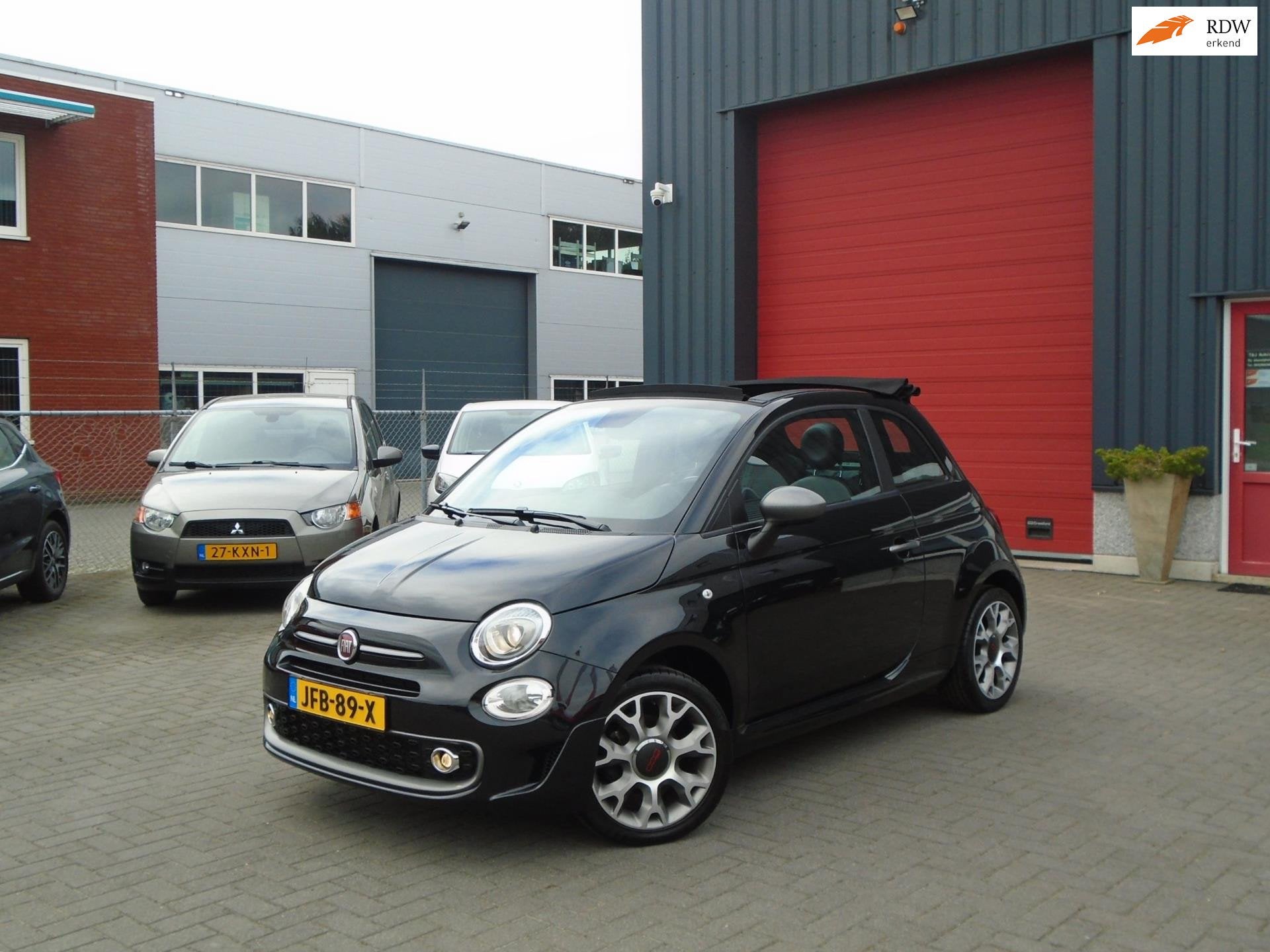 Fiat 500 1.2 S,Cabrio,Sport-Uitvoering, Auto's, Voorwielaandrijving, Gebruikt, 4 cilinders, 4 stoelen