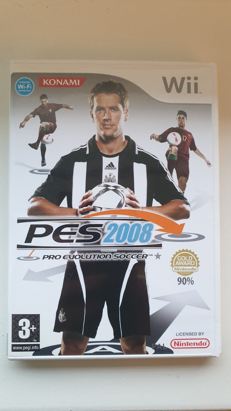Nintendo Wii Pes Soccer Game 2008 (met boekjes), Ophalen of Verzenden, Zo goed als nieuw, Sport, 3 spelers of meer