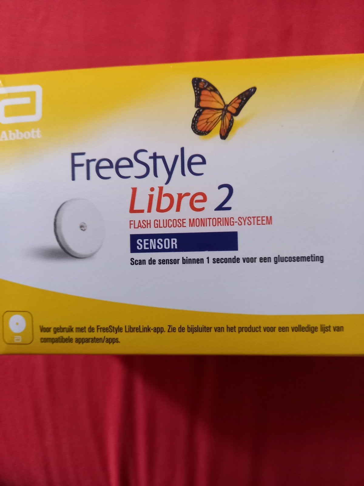 FreeStyle Libre 2 sensor, Diversen, Verpleegmiddelen, Ophalen of Verzenden, Nieuw