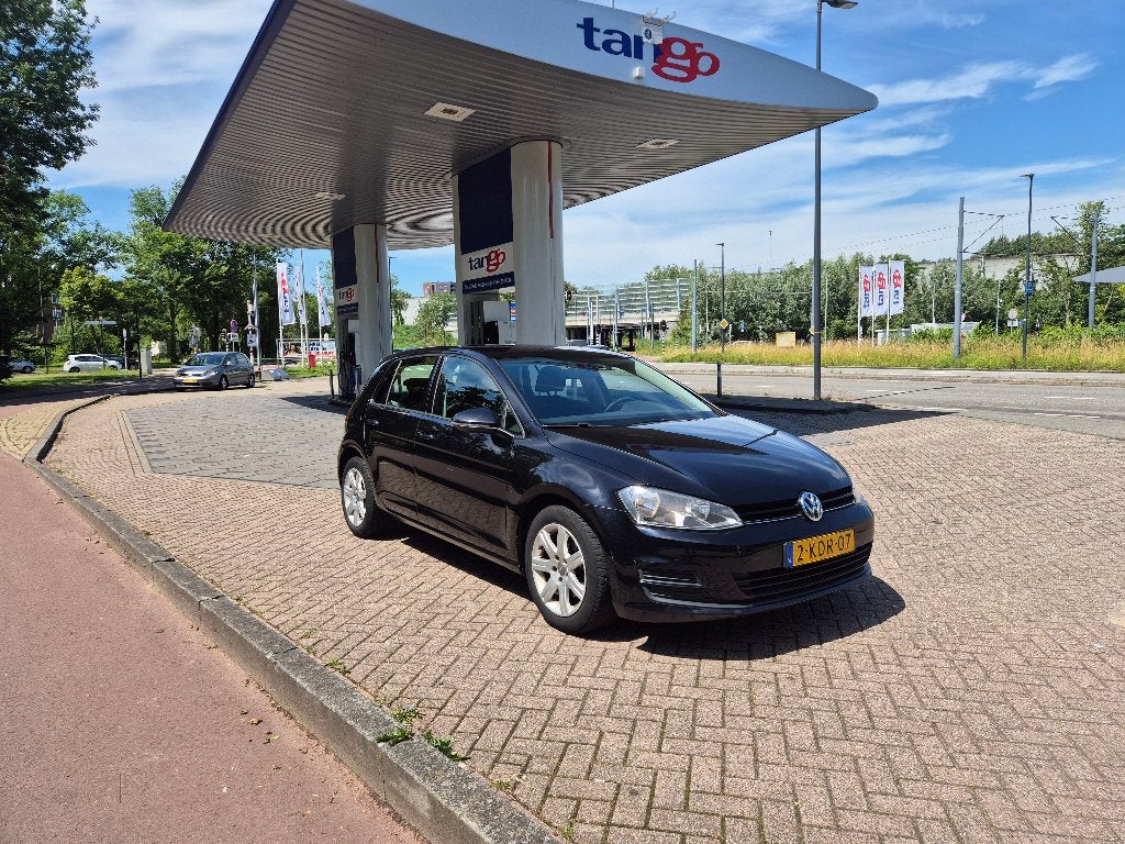Volkswagen Golf 1.2 TSI 63KW 5D 2013 Zwart, Auto's, Volkswagen, Voorwielaandrijving, Euro 5, Stof, Zwart