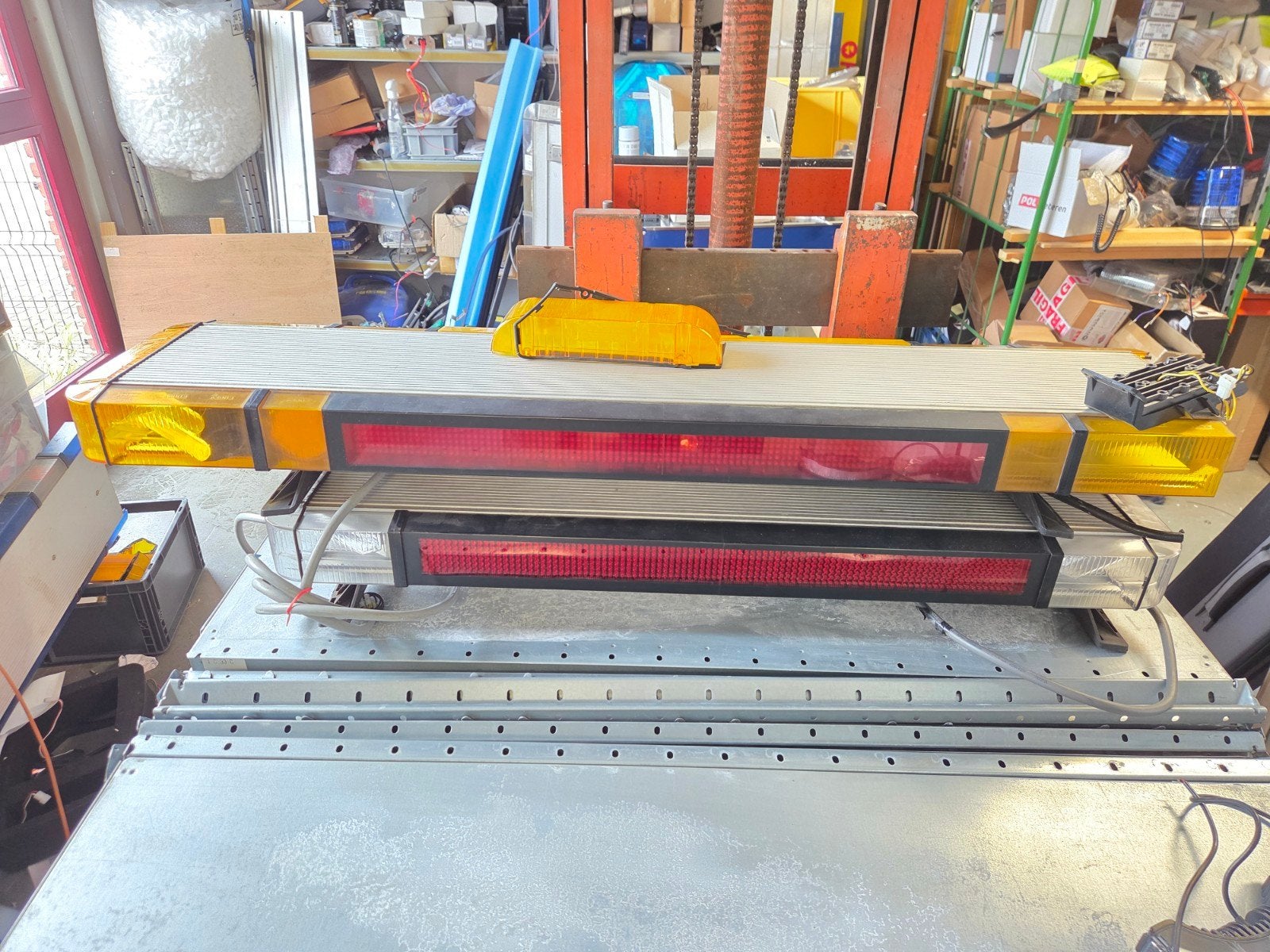 Whelen Freedom flitsbalk met tekstbord zwaailicht zwaailamp, Gebruikt, ., Ophalen of Verzenden, .
