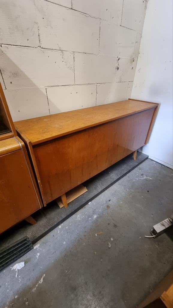 Vintage dekenkist jaren 60, Gebruikt, ,, Ophalen of Verzenden, ,