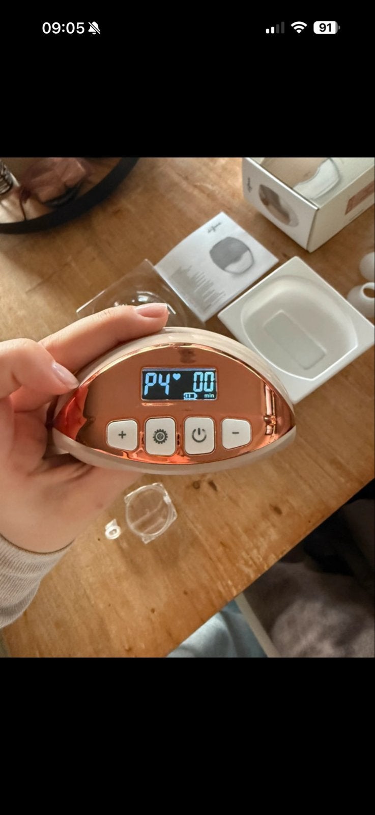 Difrax Handsfree Borstkolf - Draagbare Elektrische Kolf