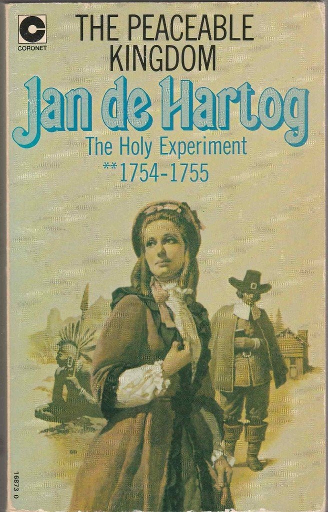 Jan de Hartog - The Peaceable Kingdom-The Holy Experiment"", Ophalen of Verzenden, Zo goed als nieuw, Jan de Hartog