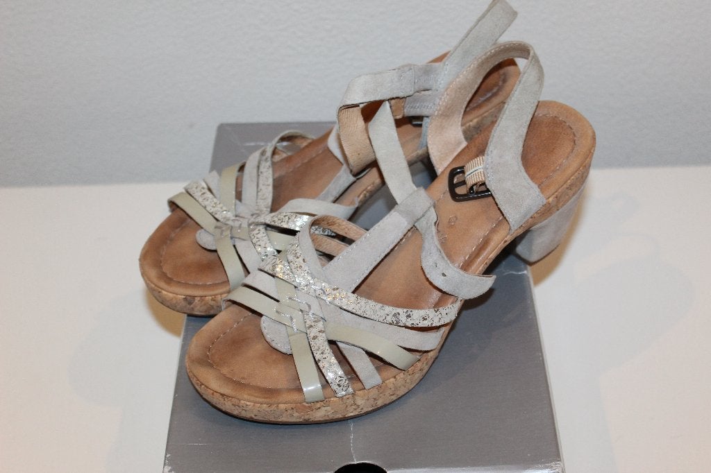 Nette Gabor sandalen beige leer met kurkzool, maat 7,5, Kleding | Dames, Schoenen, Beige, Gabor, Gedragen, Sandalen of Muiltjes