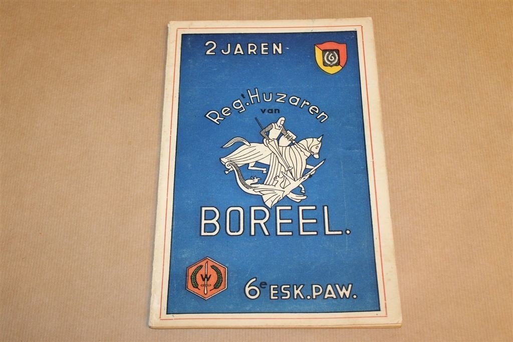 6e Eskadron Huzaren Boreel — NL-Indië, Zeldzaam 1948, Verzamelen, Militaria | Algemeen, -, -, Ophalen of Verzenden, Landmacht