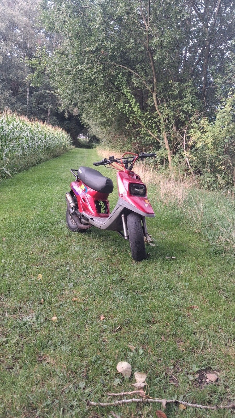 yamaha booster 70cc, Ophalen