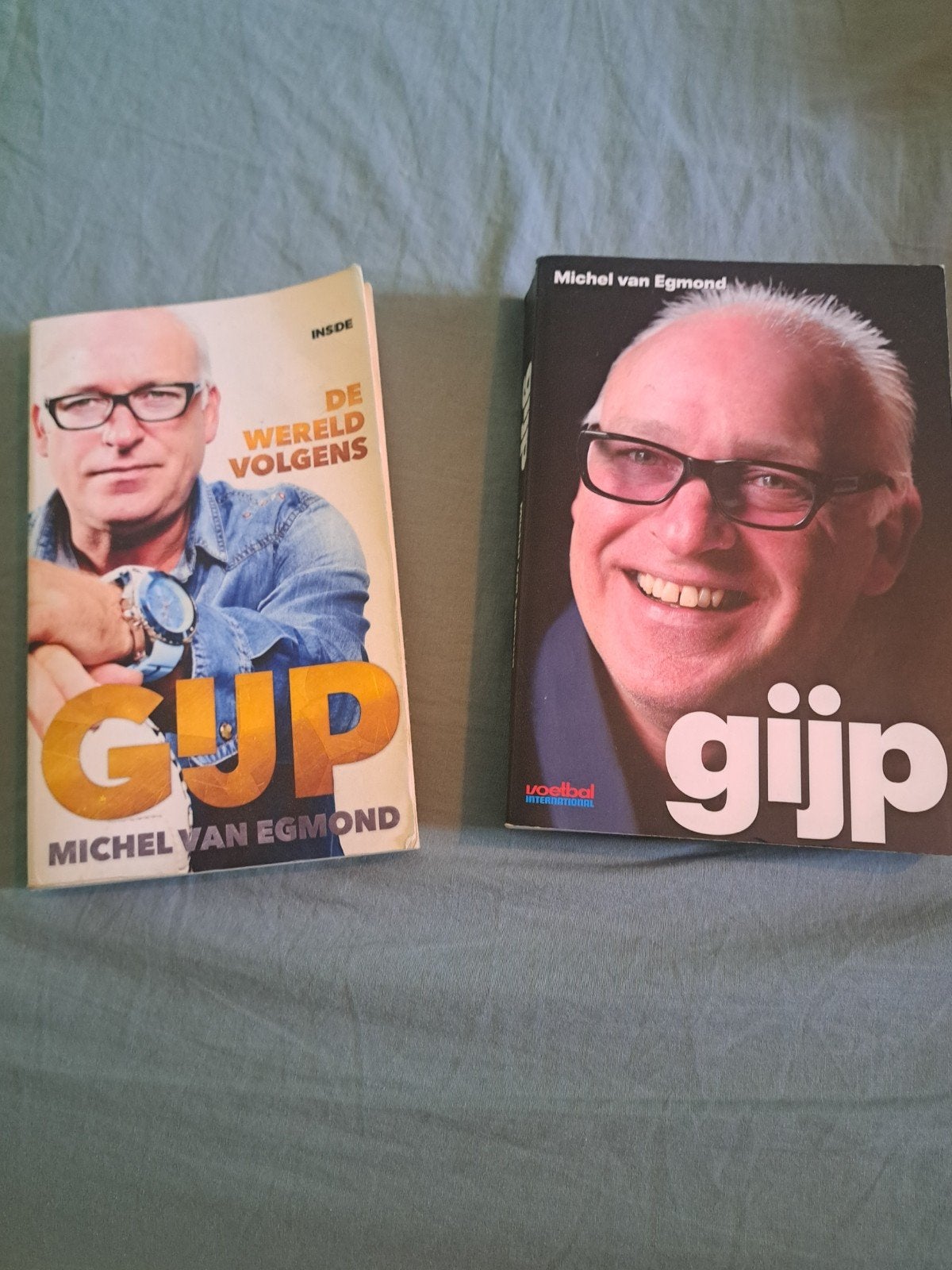 Boeken Michel van Egmond: Gijp en De wereld volgens Gijp, Ophalen of Verzenden, Zo goed als nieuw, Michel van Egmond, Nederland