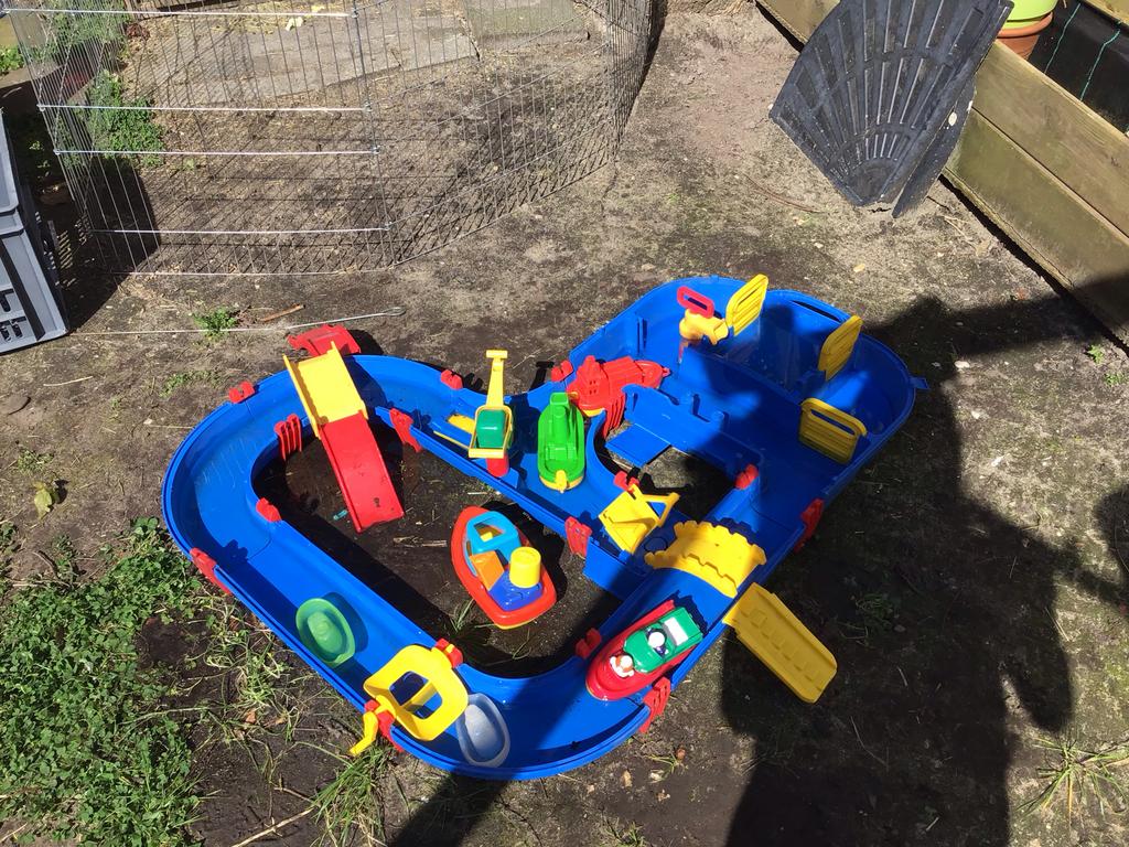 Aqua Play Waterbaan megabridge, Ophalen, Gebruikt