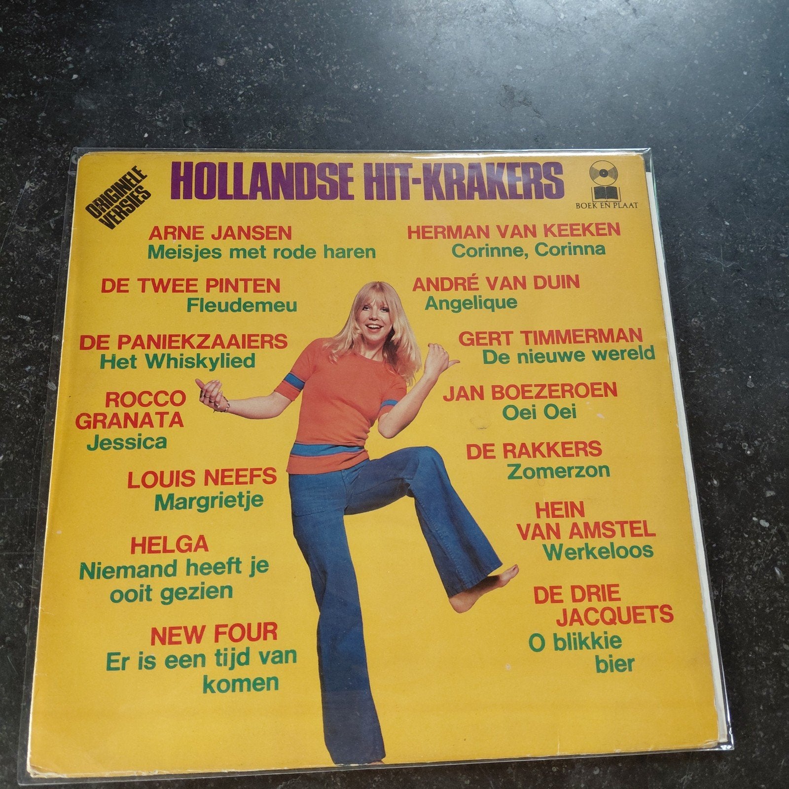 Hollandse Hit-Krakers - Diverse Artiesten (LP), Cd's en Dvd's, Ophalen of Verzenden, Gebruikt, Pop
