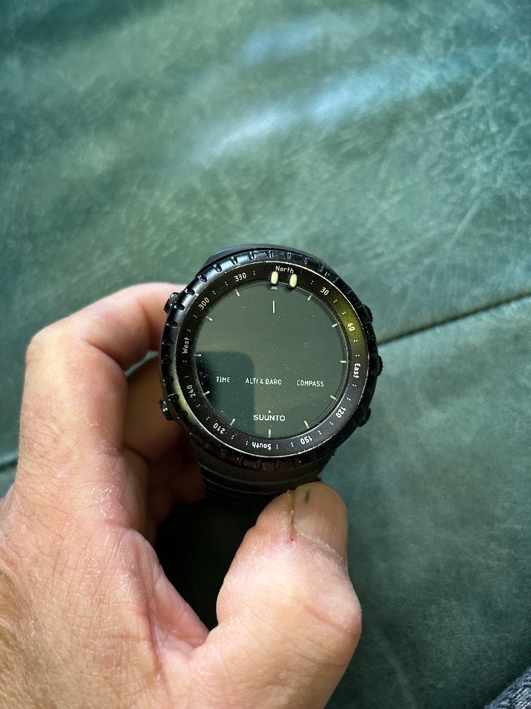 Suunto core sporthorloge, Ophalen, Gebruikt, Zwart, Suunto