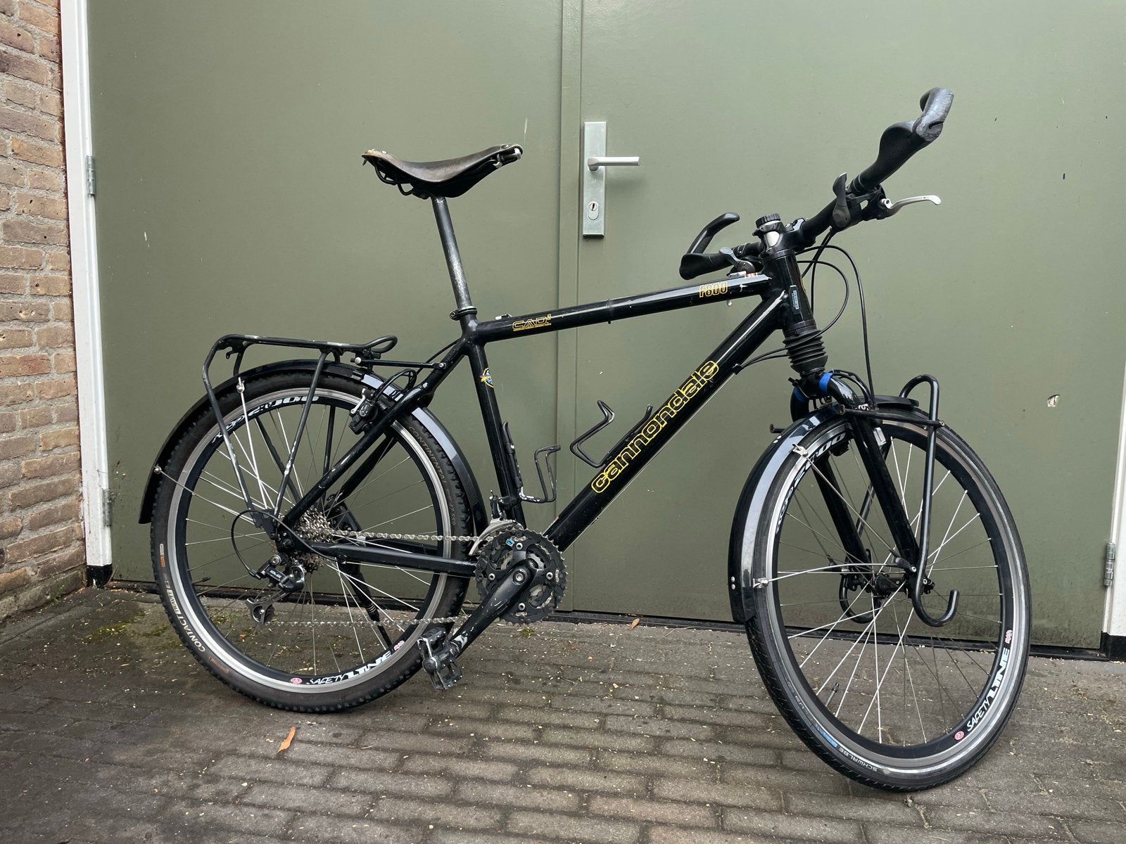 Cannondale F800 Tourfiets met Brooks zadel en Magura remmen, Fietsen en Brommers, Fietsen | Heren | Sportfietsen en Toerfietsen
