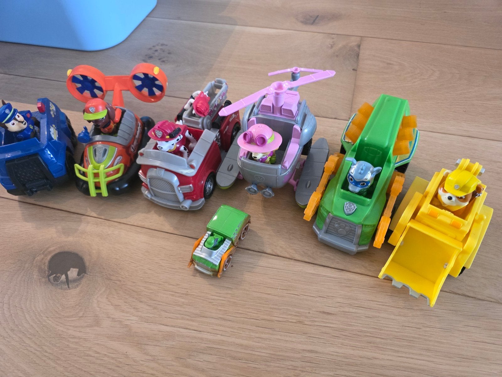 Paw Patrol Voertuigen en Figuren Set, Ophalen of Verzenden, Gebruikt