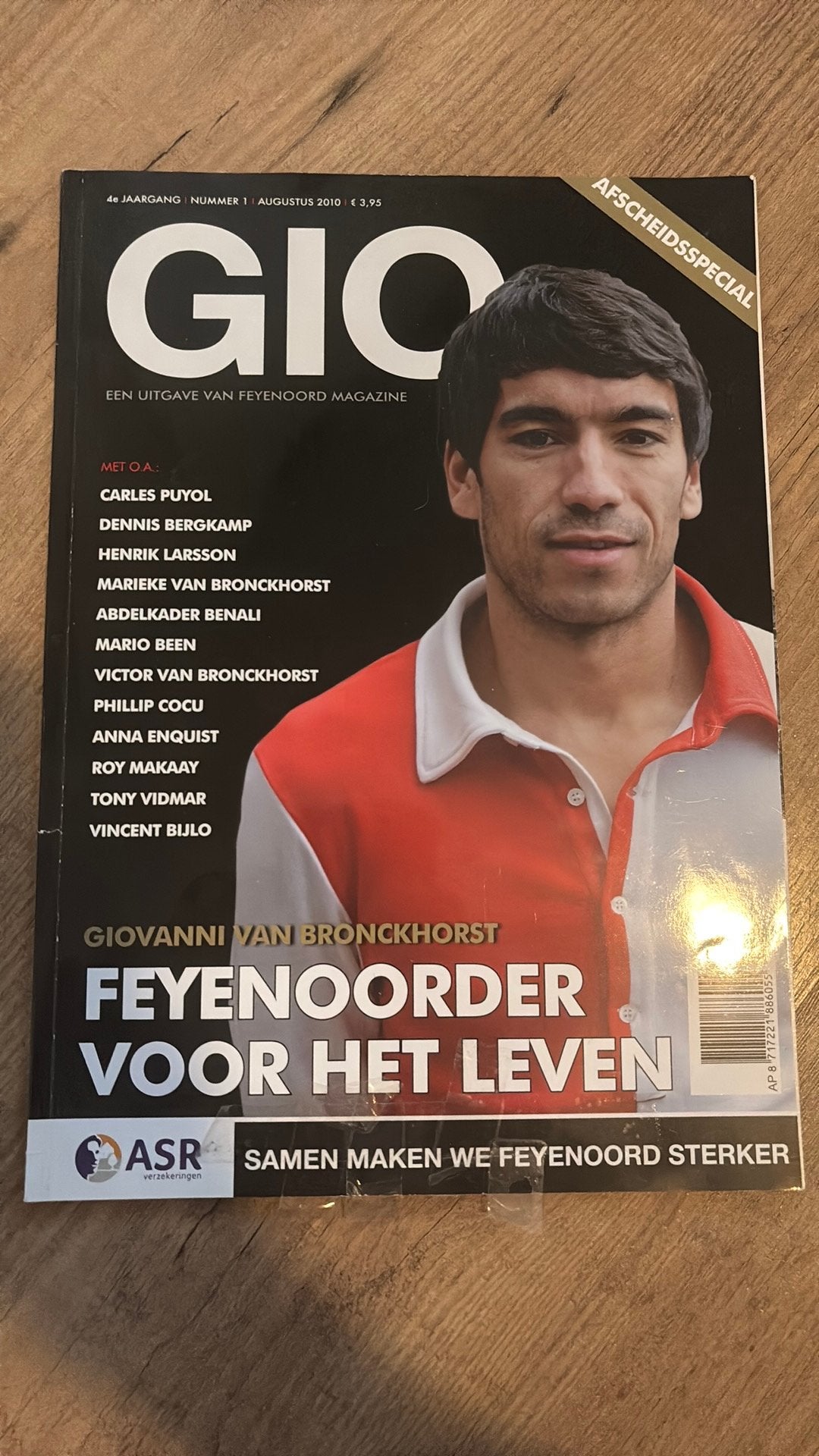 Feyenoord boek GIO 2010, Verzamelen, Sportartikelen en Voetbal, Ophalen of Verzenden, Zo goed als nieuw, Feyenoord, Boek of Tijdschrift